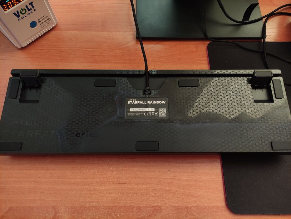 Механическая клавиатура HATOR STARFALL RAINBOW HTK-609-BBG
