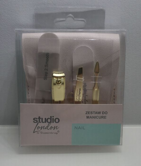 Zestaw do paznokci manicure 6-elementów NOWY