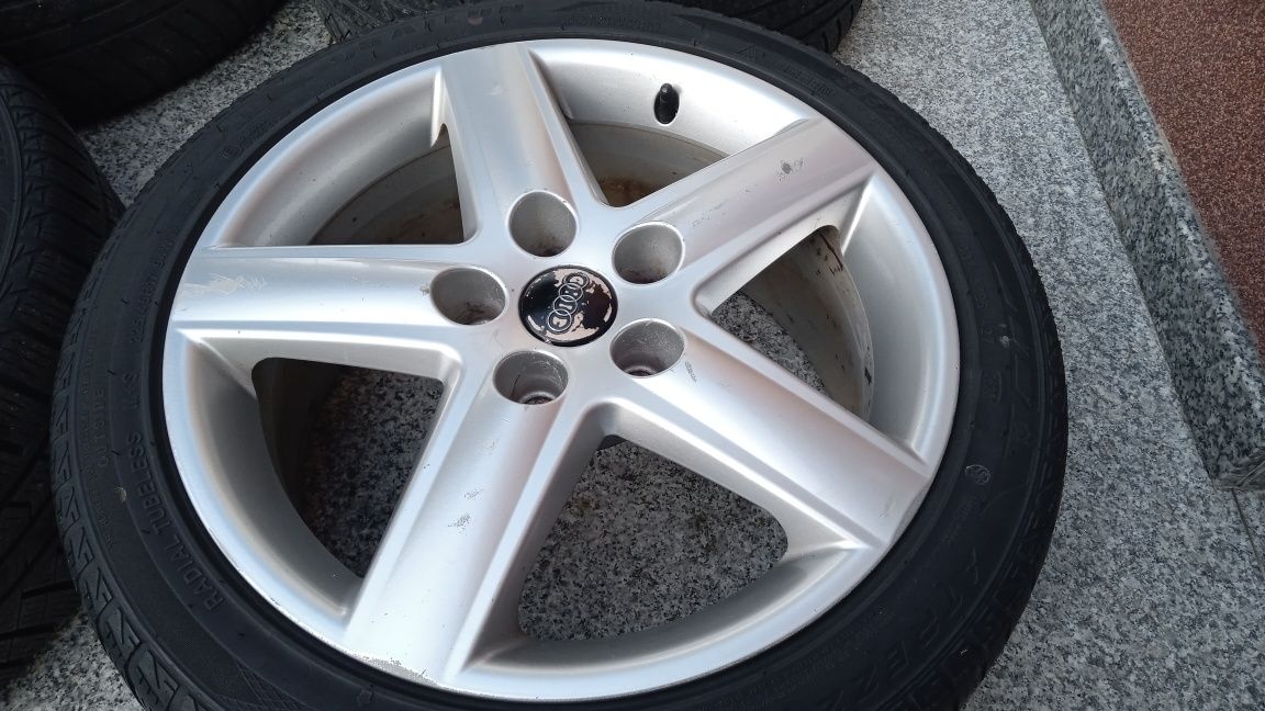 Koła 5 sztuk Audi A4 A6 5x112 17 Fundo