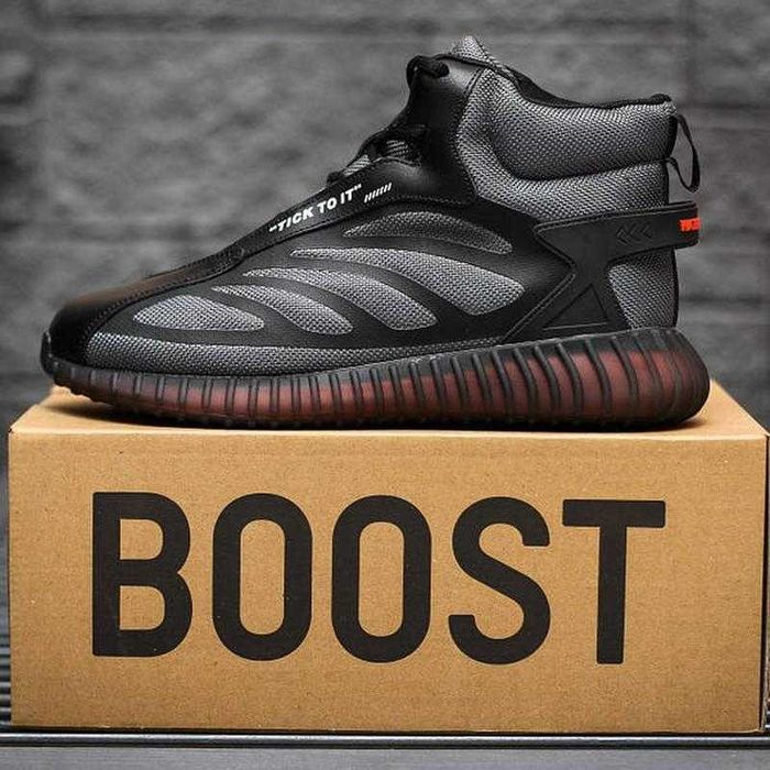 Чоловічі зимові кросівки adidas yeezy 350