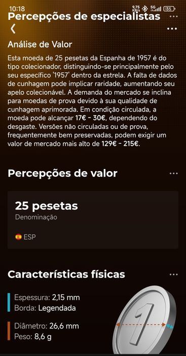 Moeda raríssima 1957