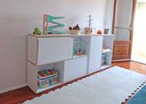 Estante/cómoda Tylko em branco