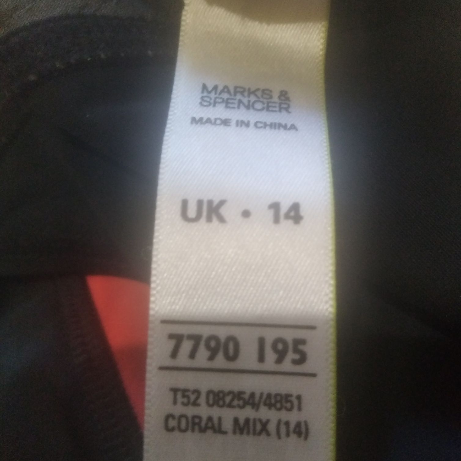 Strój kąpielowy jednoczęściowy rozmiar XL Marks & Spencer