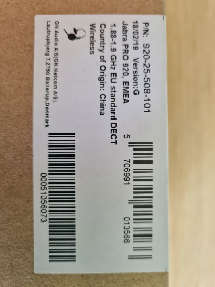 Jabra DECT Pro Mono 920