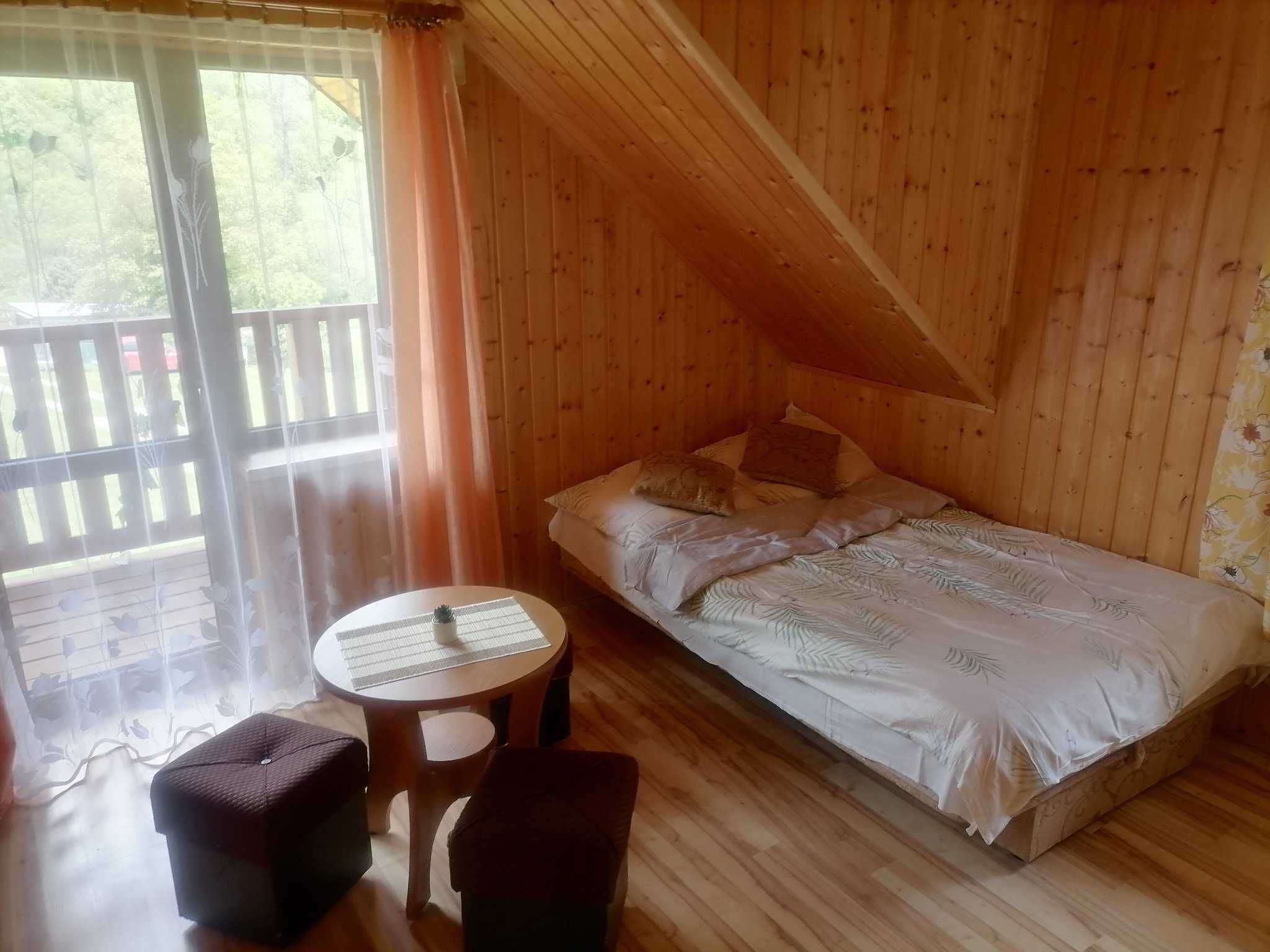 Domki, Bieszczady, Wołkowyja, gmina Solina