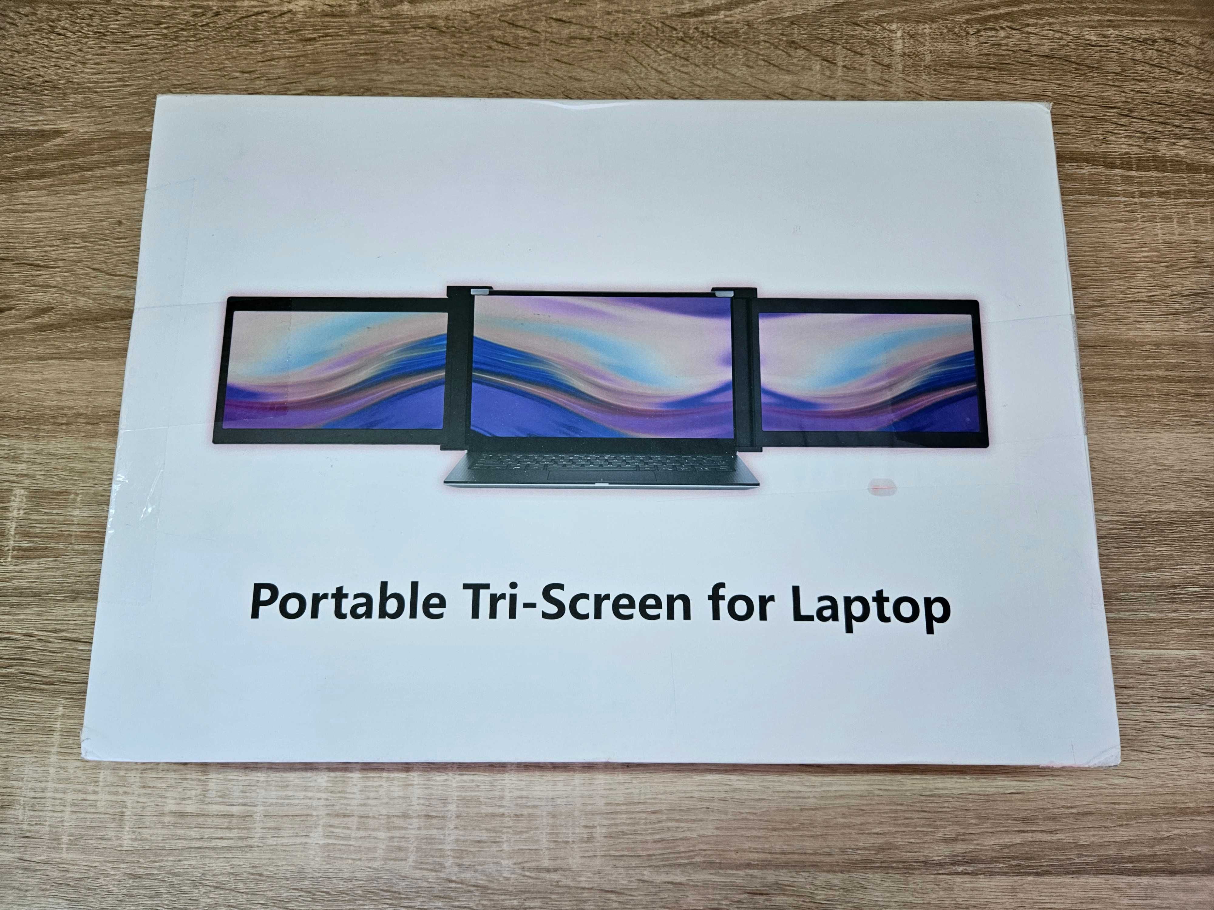 Портативный монитор FOPO S12 12"с Двумя дисплеями FHD|IPS|USB C|HDMI