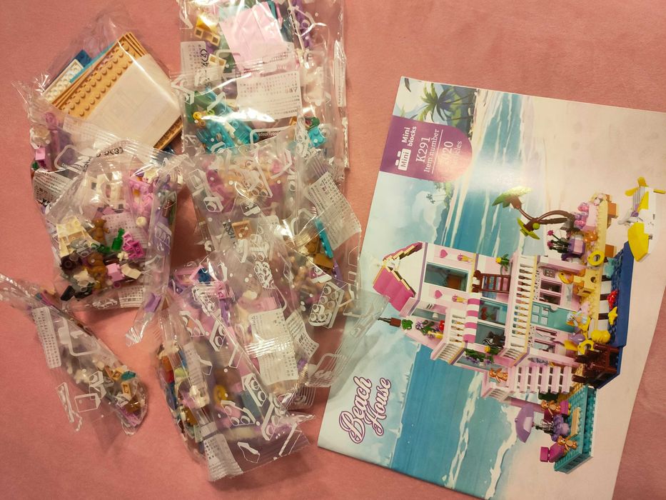 Klocki Plażowa willa Klocki dla dziewczynek