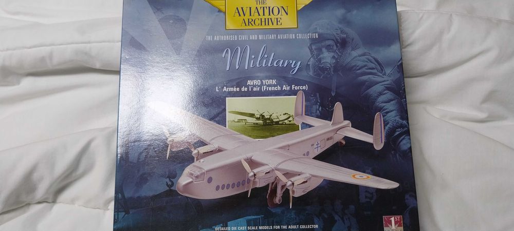 Corgi avião Avro York - The Aviation Archive - Die Cast Metal em caixa