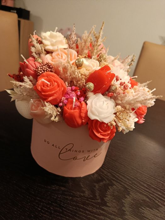 Duży candle box - prezent