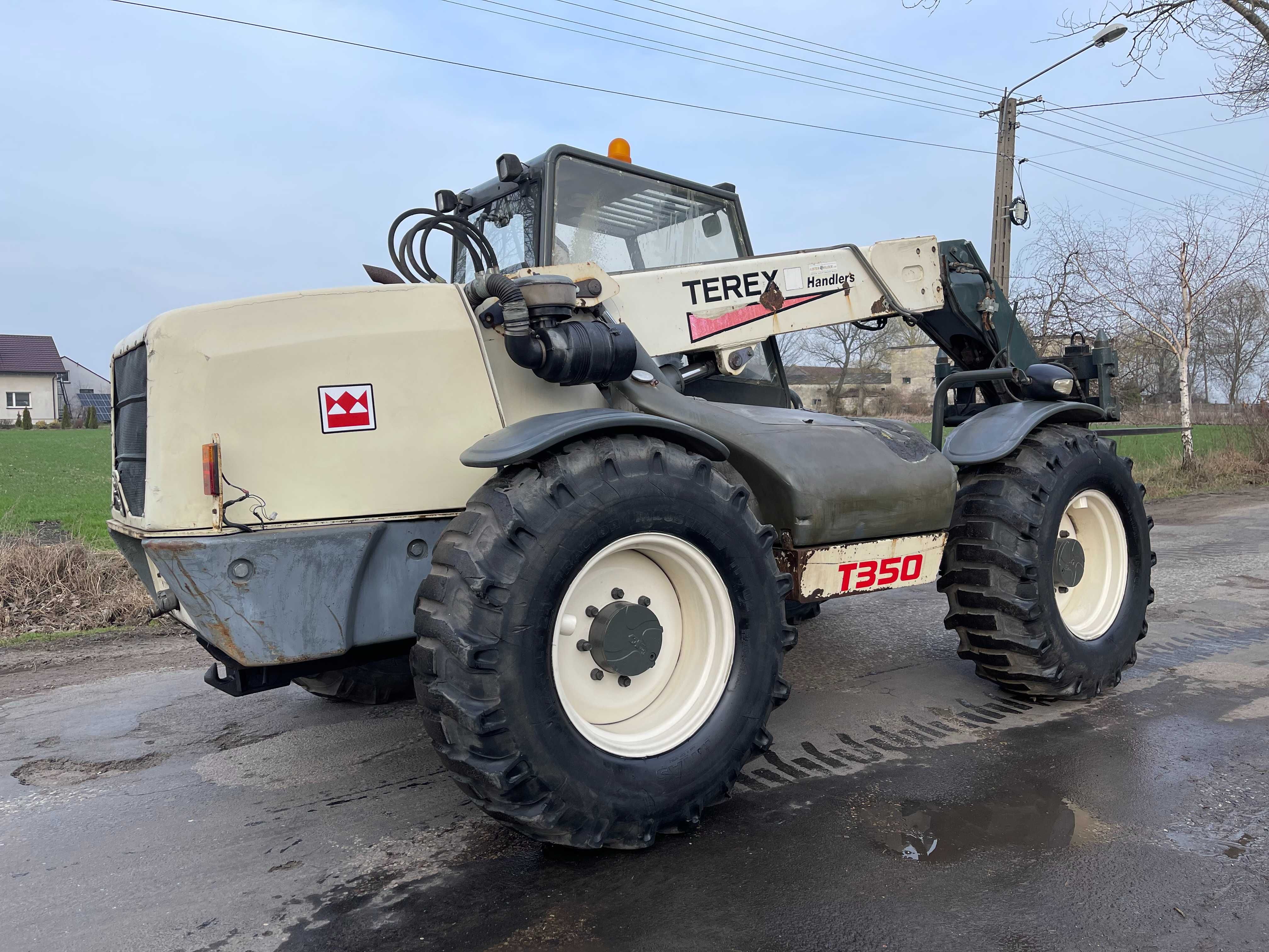 Ładowarka teleskopowa Terex T350*Joystick*7 Metrów*2006 Rok*Zadbana!