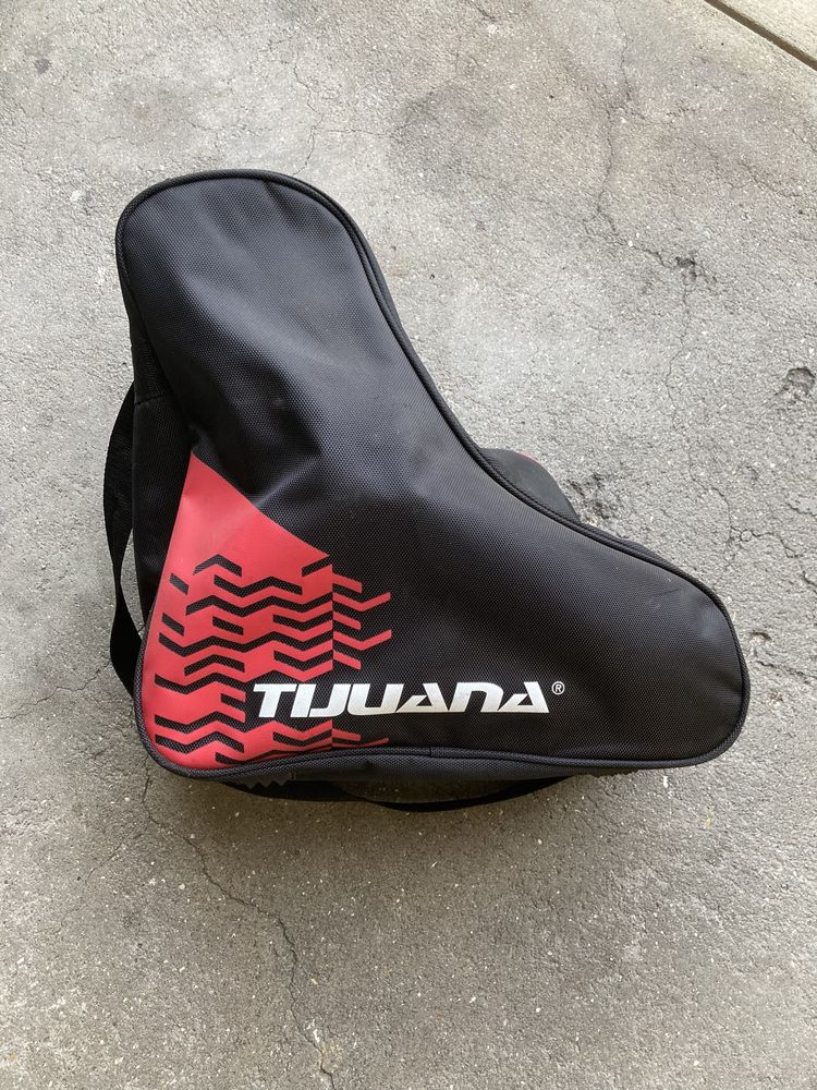 Patins em linha adulto.
