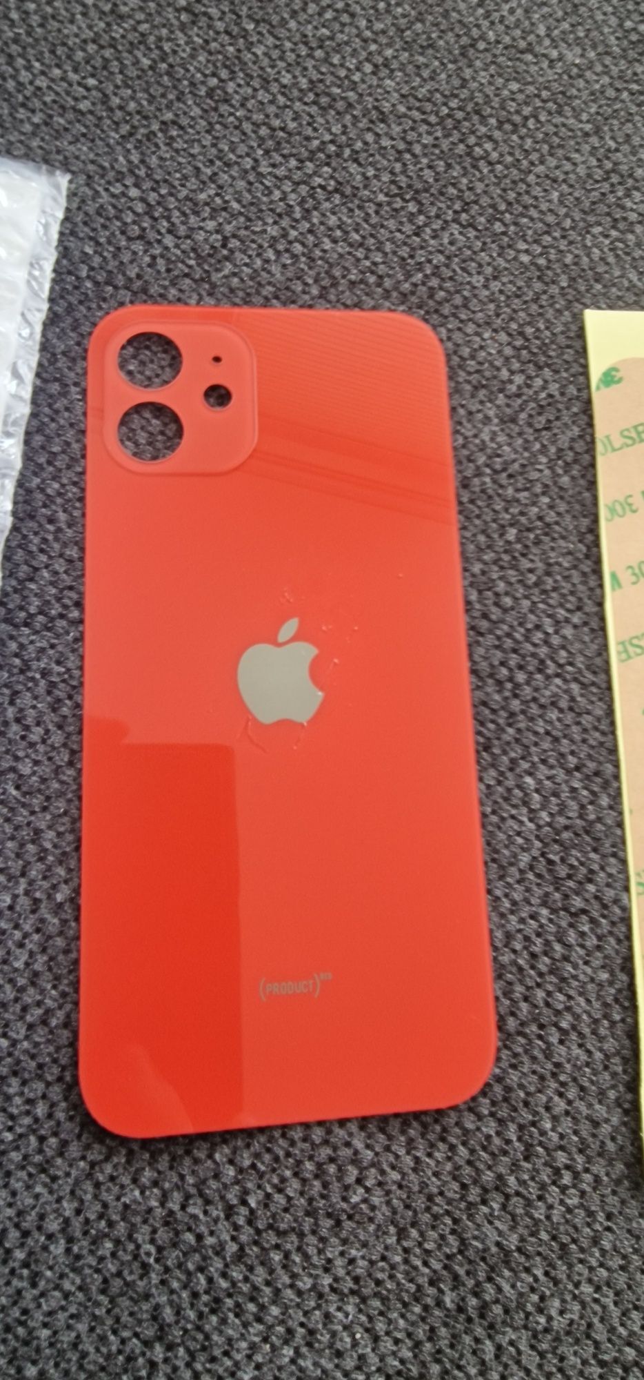 Plecki iPhone 12 czerwone