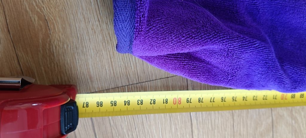 Ręcznik płaszcz do suszenia psa xl fiolet