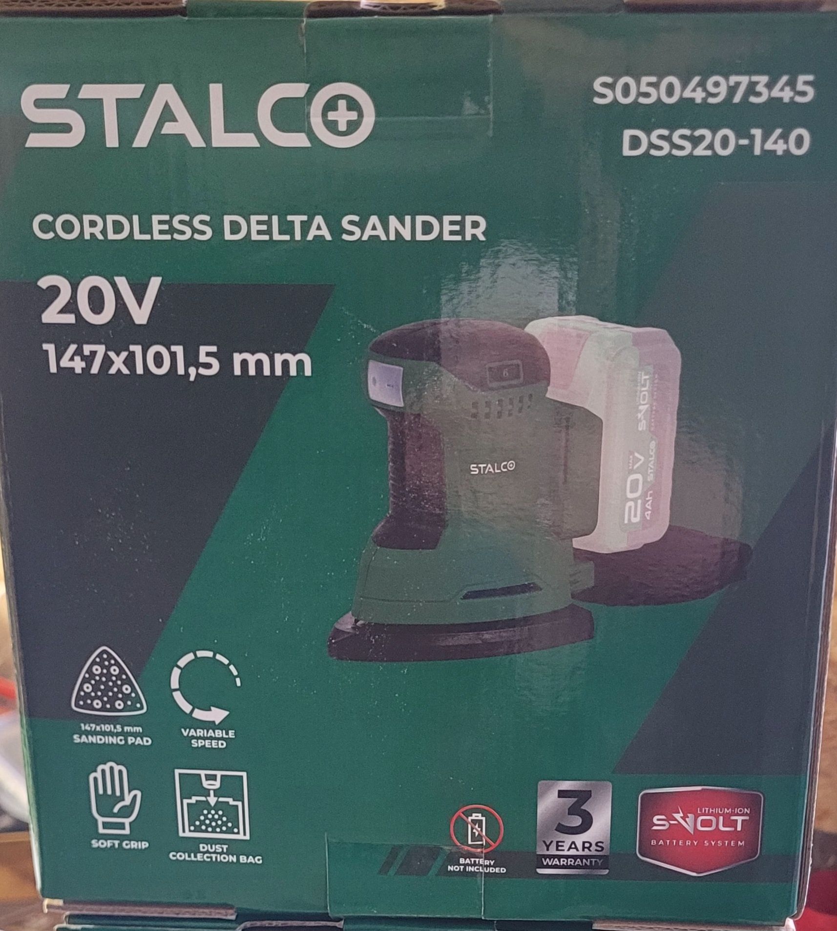 Szlifierka oscylacyjna Stalco Delta DSS20-140m