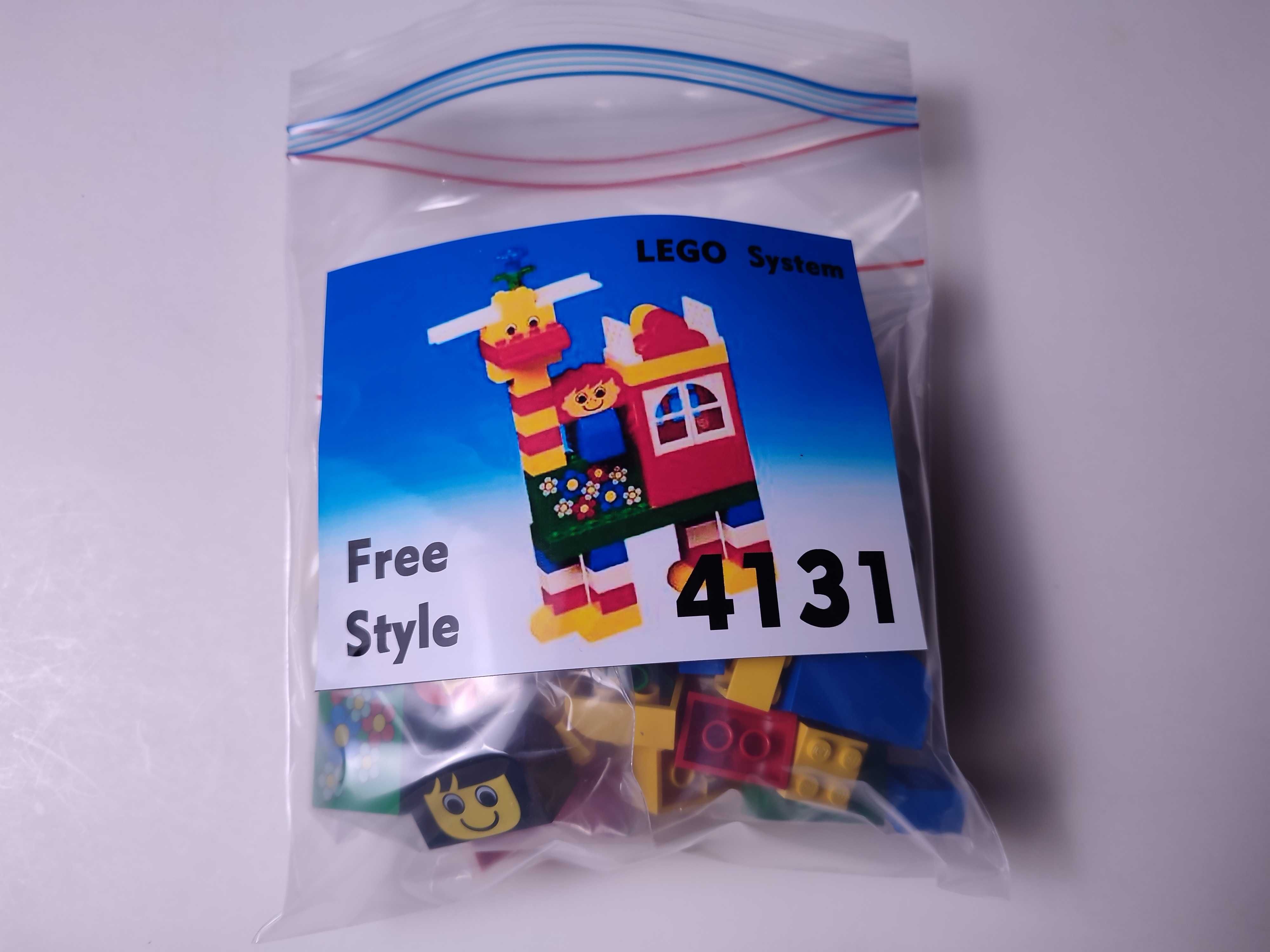 LEGO System 4131 - Freestyle Building Set - z 1995 roku - Komplet 100%
