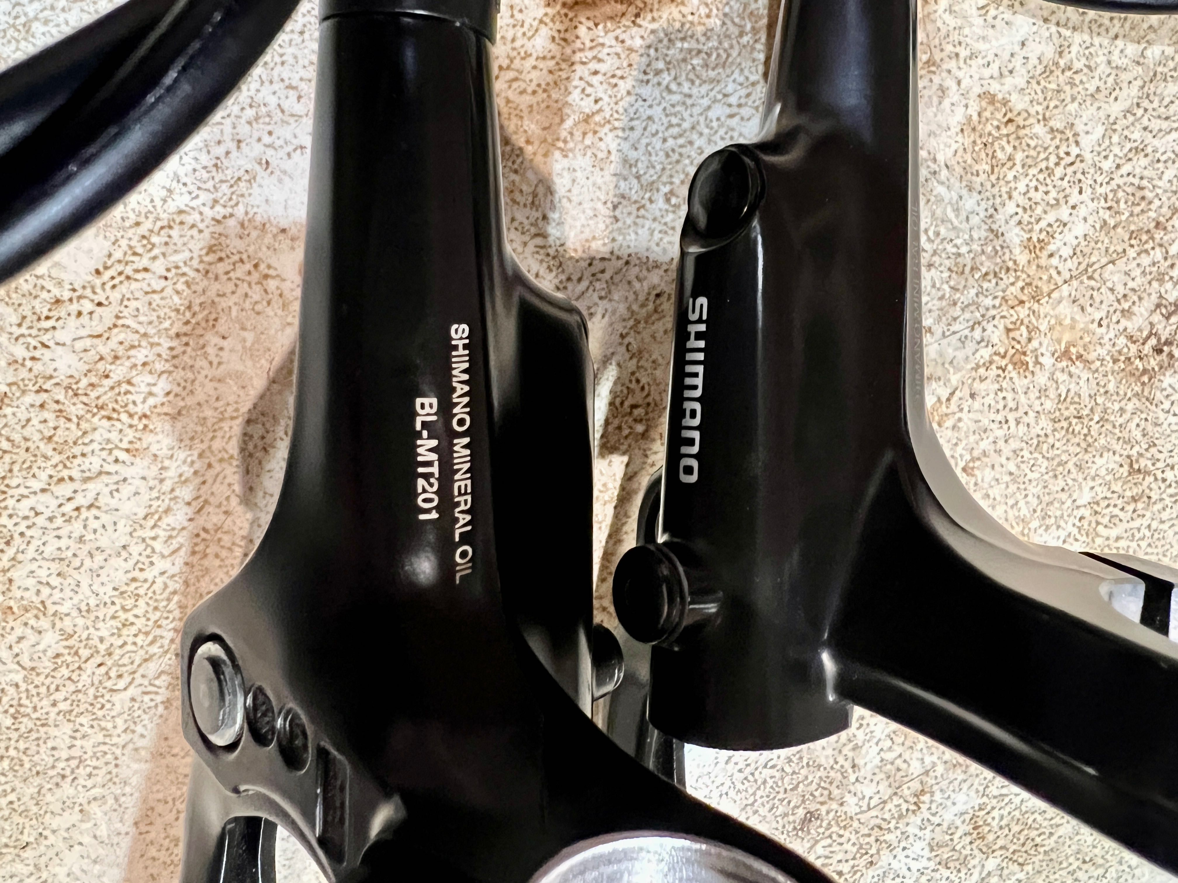 Комплект гальм дискових гідравлічних Shimano MT201