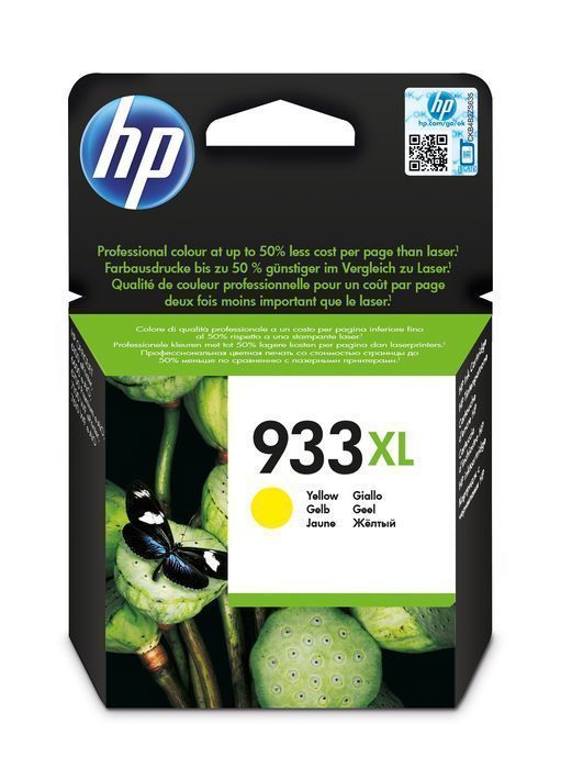 outlet tusz do drukarki od hp 933xl cn056ae kolor żółty część wymienna