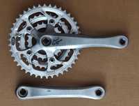 Mechanizm korbowy Sugino 42/32/22 175 mm retro nowy suport
