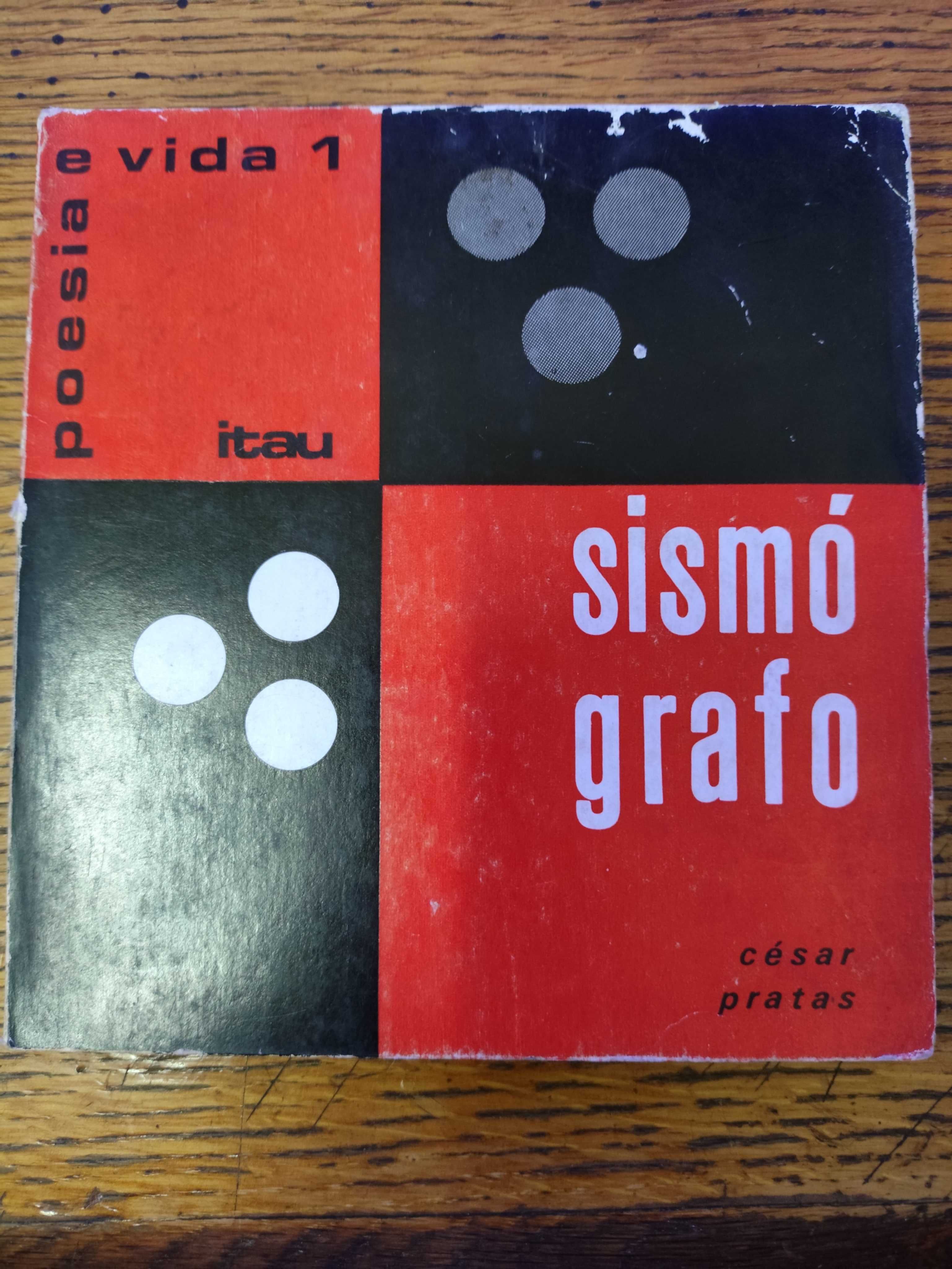 Livro Sismógrafo de César Pratas