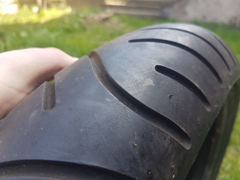 opona metzeler mez3 front steel radial 110/70-17 jak nowa