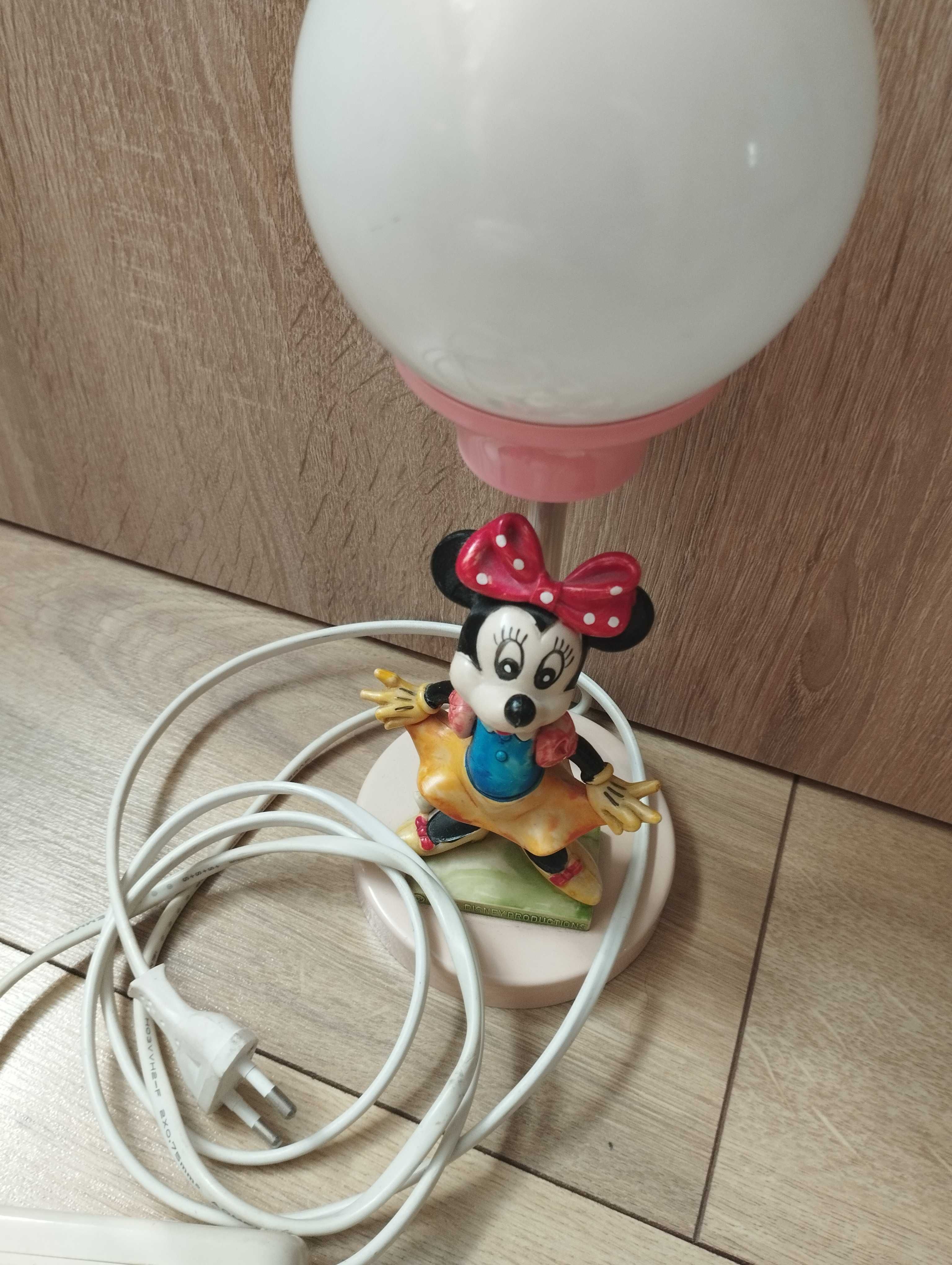 Lampa stojąca Disney myszka Minnie vintage oryginalna