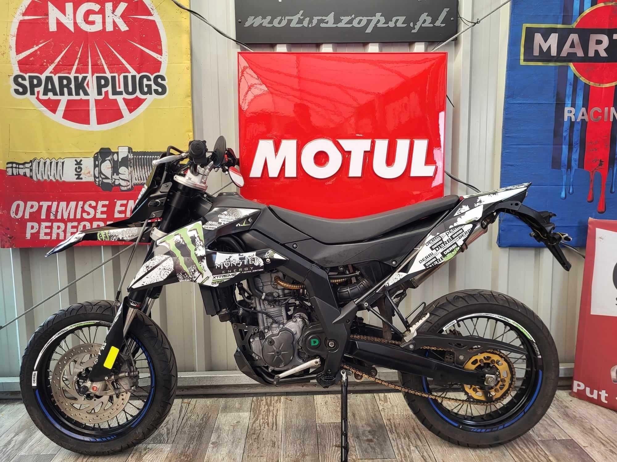 Derbi Senda 125 4TSupermoto na kat B z Niemiec RATY