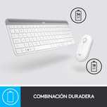 Logitech MK470 (teclado e rato sem fios),  branco