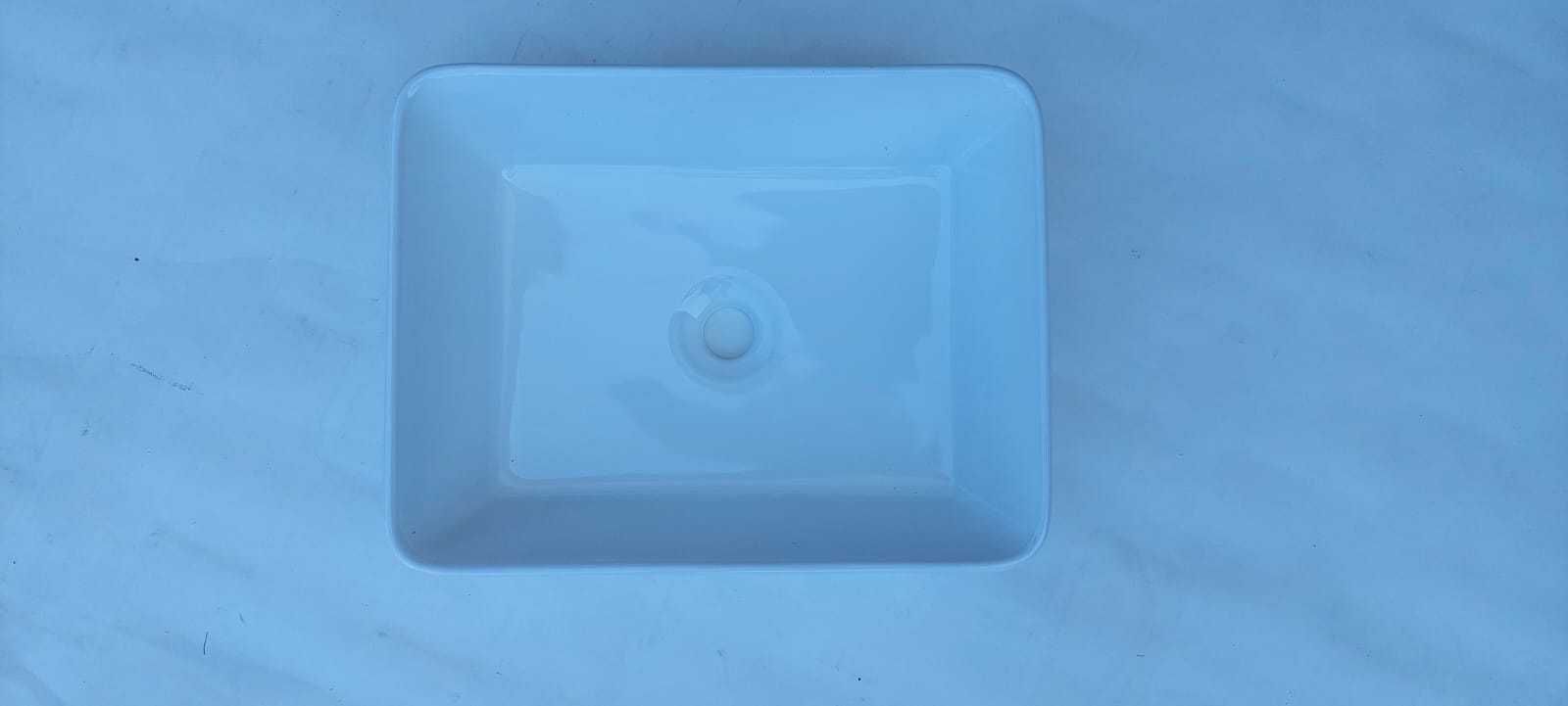 !!!Umywalka nablatowa 60x35x11,5 cm biała NOWA!!!