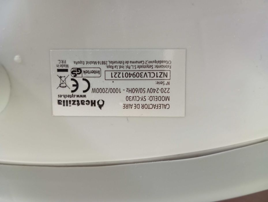 Aquecedor pequeno