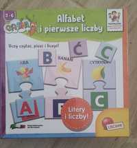 Nowa gra edukacyjna Alfabet i pierwsze liczby Lisciani Carotina 3-6 la