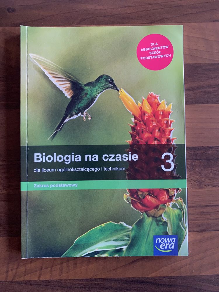 Podręcznik Biologia Na Czasie 3 Nowa Era liceum/technikum