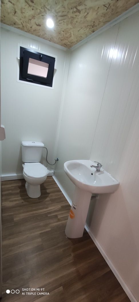 Contentor, stand vendas, bungalow