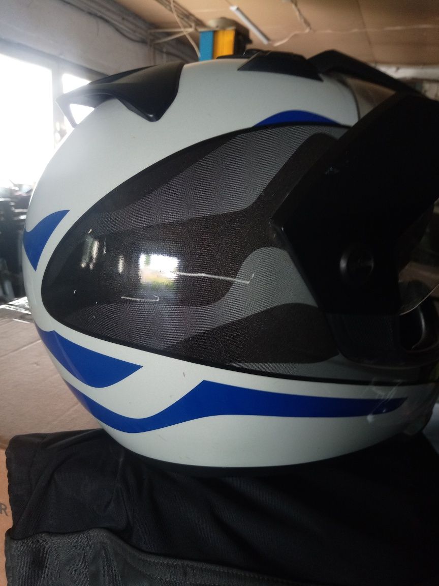 Kask motocyklowy BMW Enduro-Cross rozmiar 57-58  1380gr