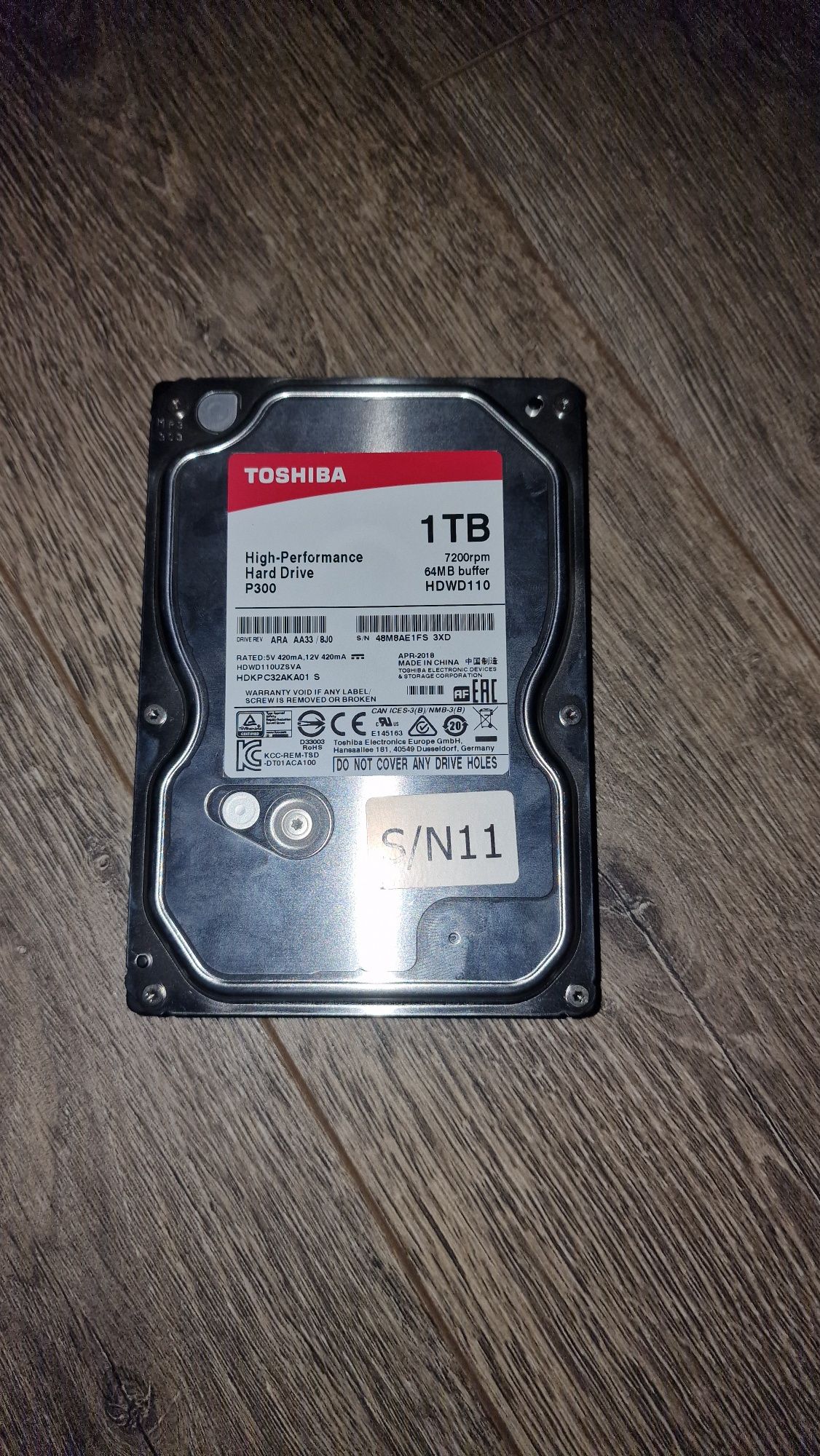 Rejestrator kamer na 4 kamery+ dysk 1 Tb