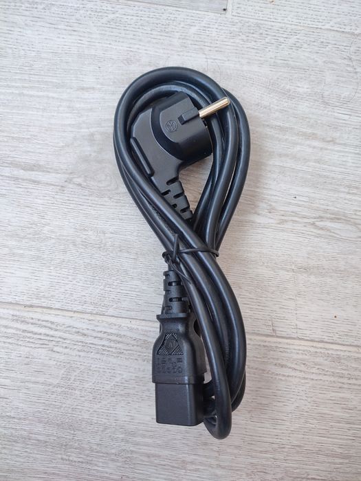 Кабель живлення комп'ютера 220V новий 1.8м