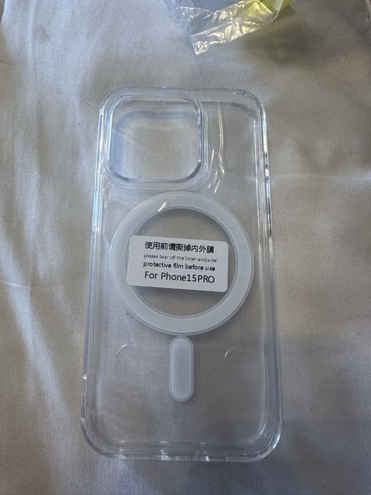 Capa transparente Magsafe IPhone 15 Pro