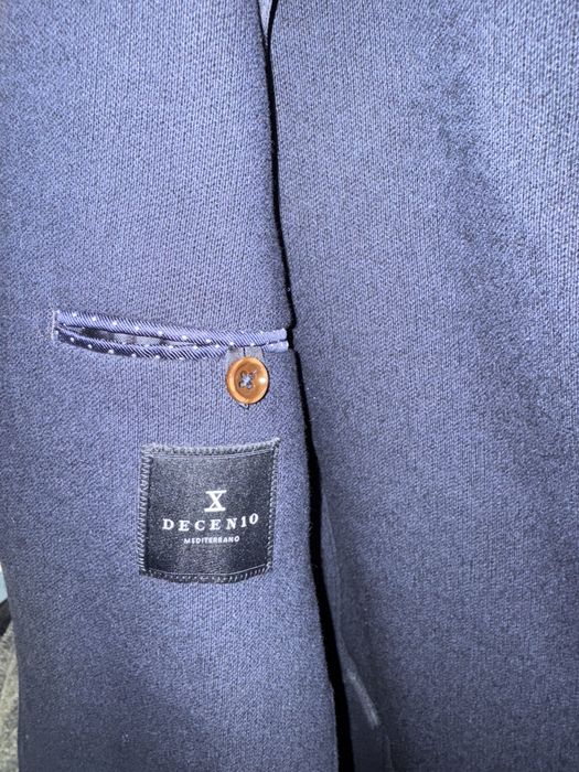 Blazer azul escuro Decenio