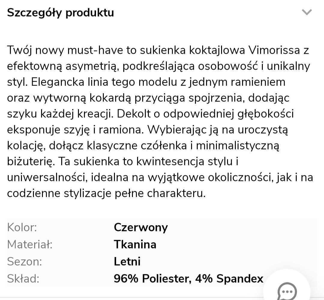 Sukienka długa czerwona wieczorowa