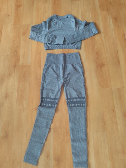 Komplet sportowy damski siłownia fitness nowy