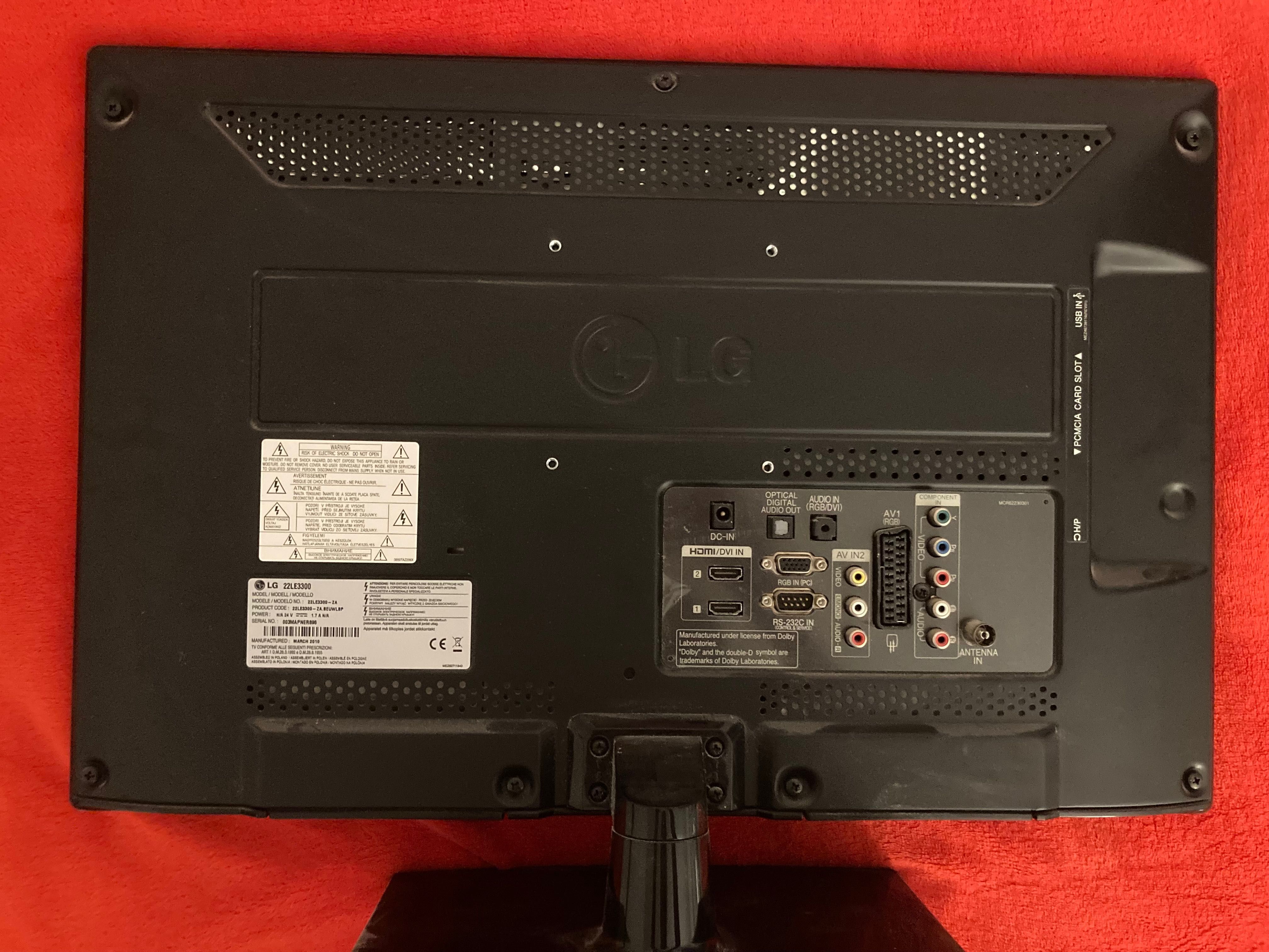 Televisor avariado LG