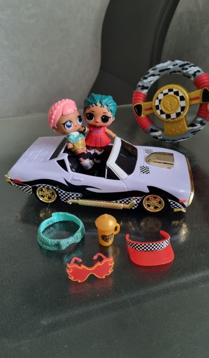 Кабріолет машинка для лялек LOL на пульті дистанційного керування