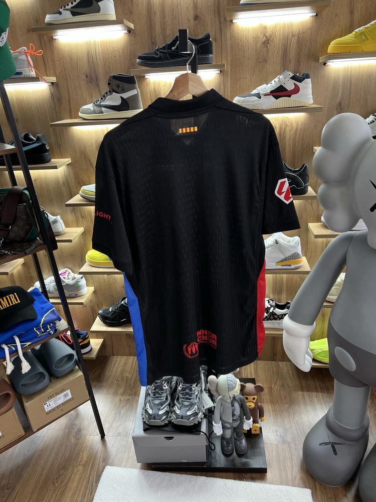 Футболка Nike x Travis Scott x Barcelona Logo Black