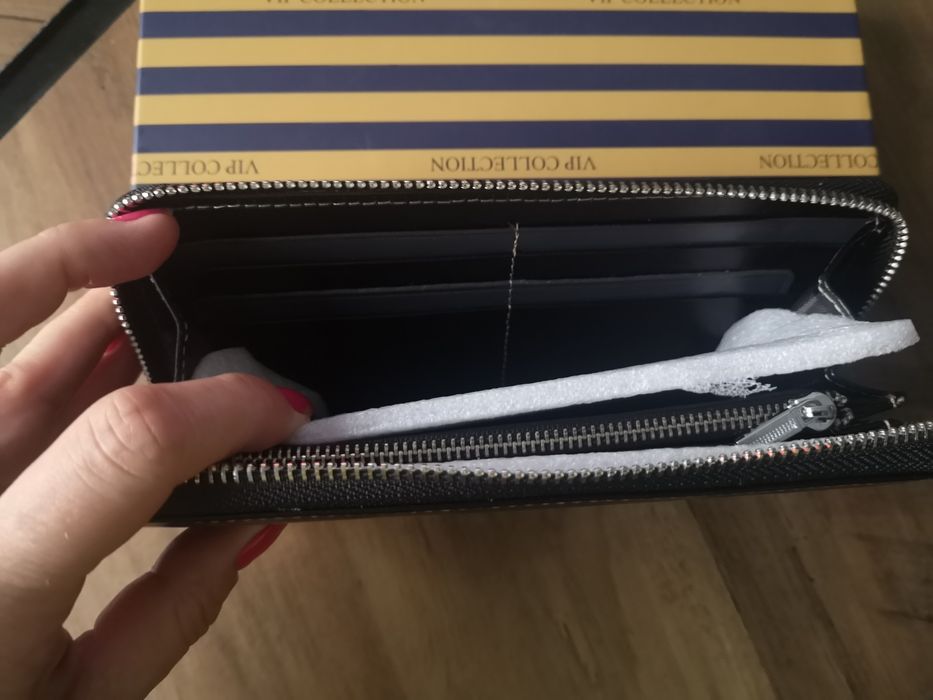 Portfel damski skóra