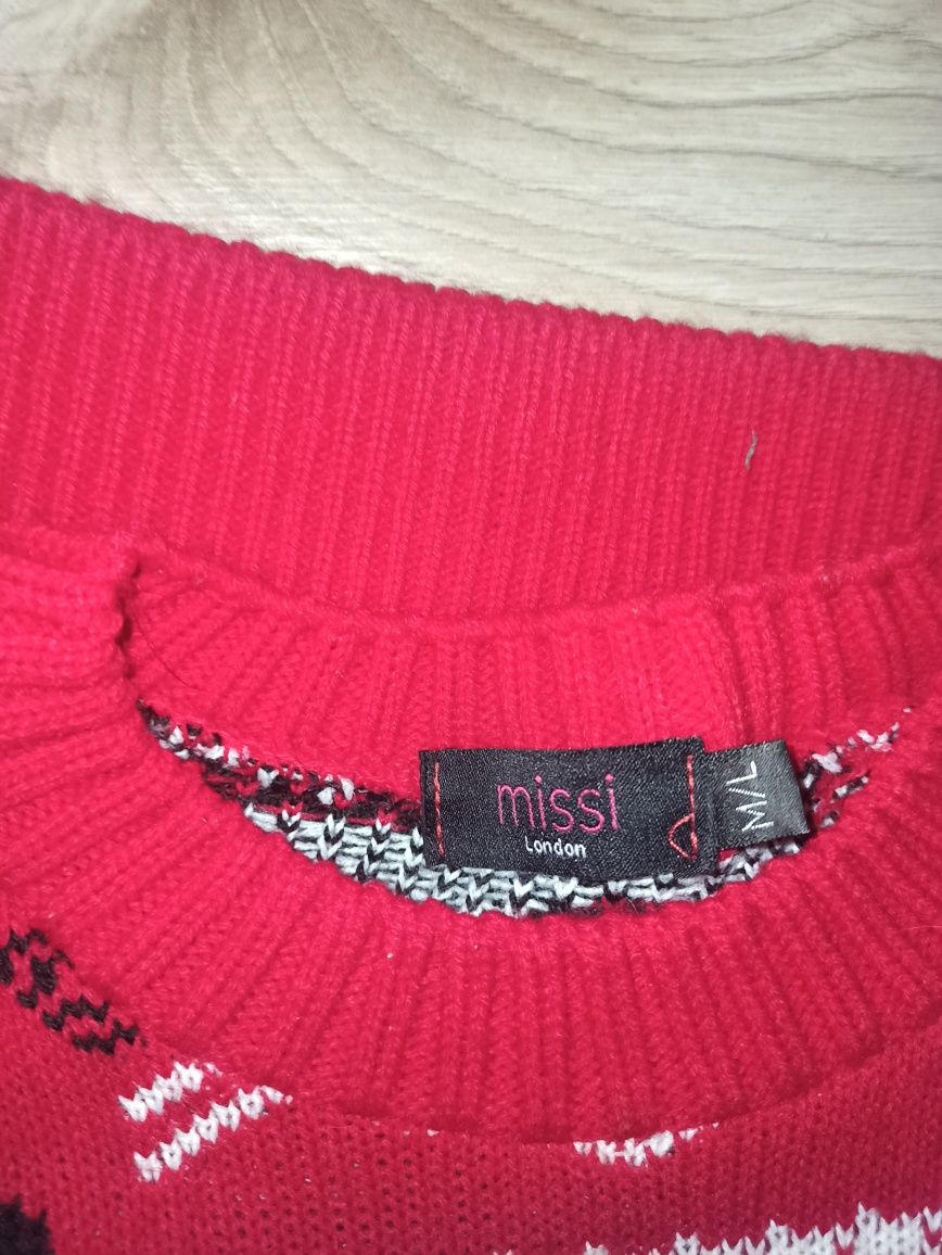 Sweter świąteczny uni r M/L