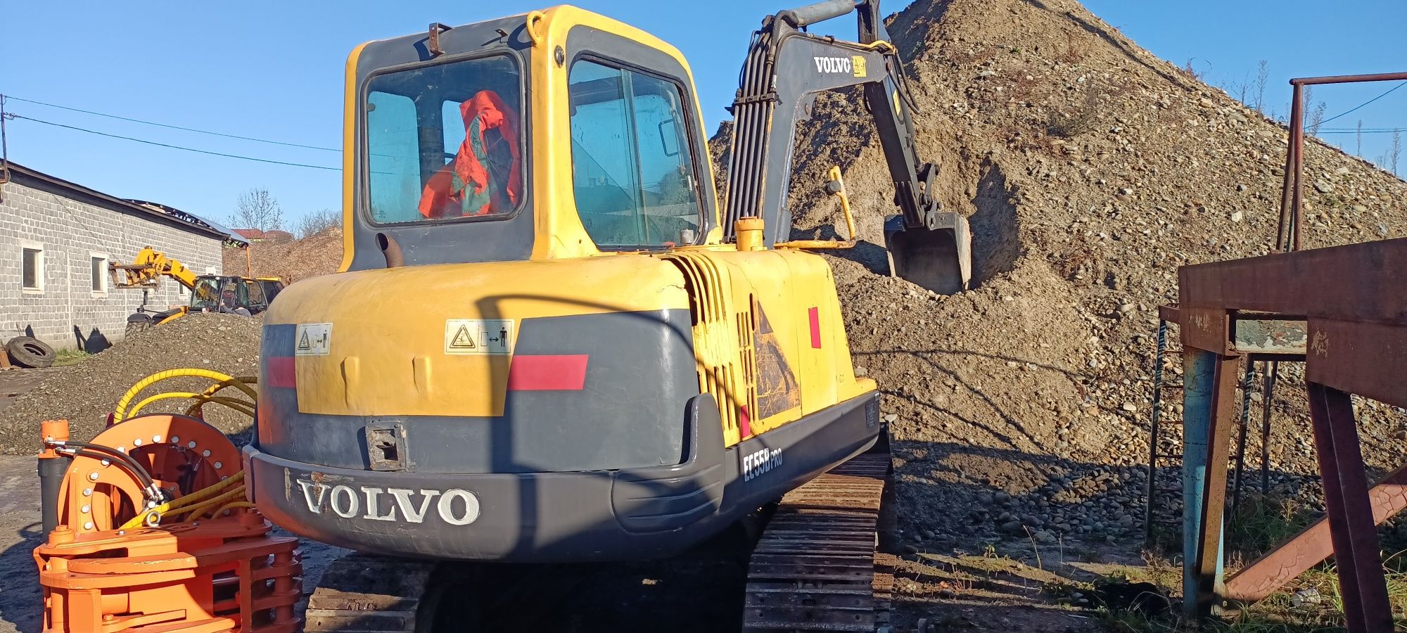 Volvo EC55 міні екскаватор