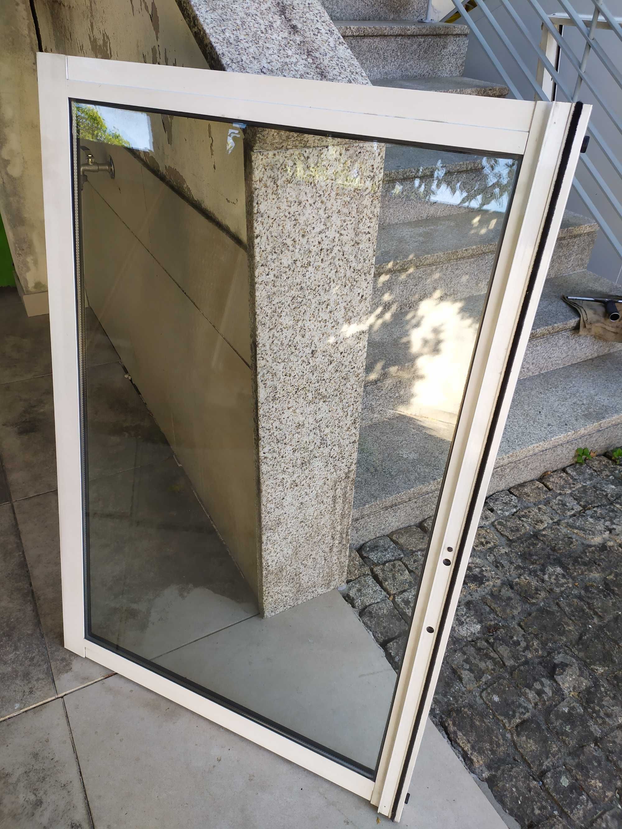 Janela aluminio vidro duplo