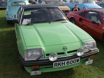 Faróis Frontais Vintage Opel Manta