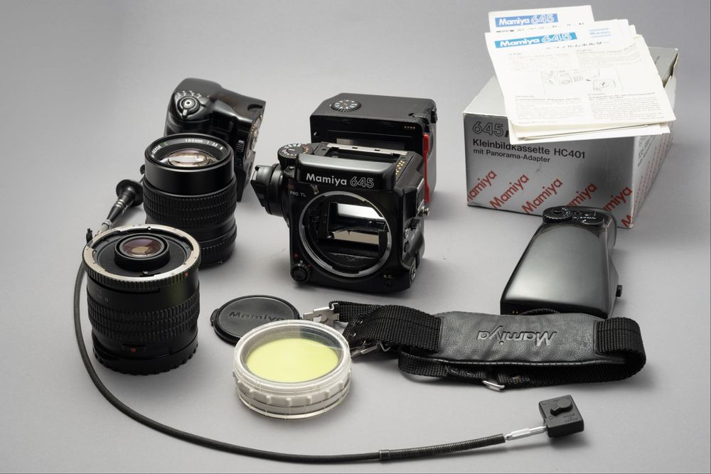 Zestaw Mamiya 645 Pro TL