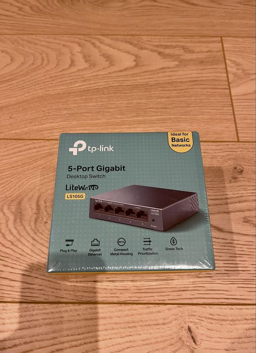 Switch TP-Link LS105G Metal (5x10/100/1000Mbit)