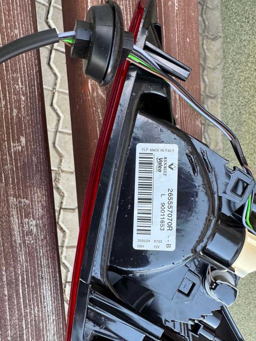 Стоп, ліхтар задній Лівий на багажник Рено Меган 3 Renault Megane